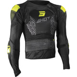 SHOT AIRLIGHT 2.0 CHALECO PROTECTOR Negro/Fluorescente