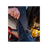 SHIMA NOX 2.0 WAX JEANS DE MOTO MUJER LARGO NEGRO