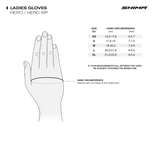 SHIMA HERO WP LADY GAUNTES NEGRO - GUANTES