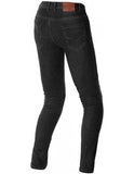 SEVENTY DEGREES SD-PJ8 SLIM PANTALON DE MOTO MUJER NEGRO