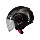 AXXIS OF513B METRO S SOLID V2 A1 CASCO DE MOTO NEGRO BRILLO