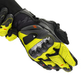 SHIMA XRS-3 SHORT RACING GUANTES MEN NEGRO/AMARILLO FLUO
