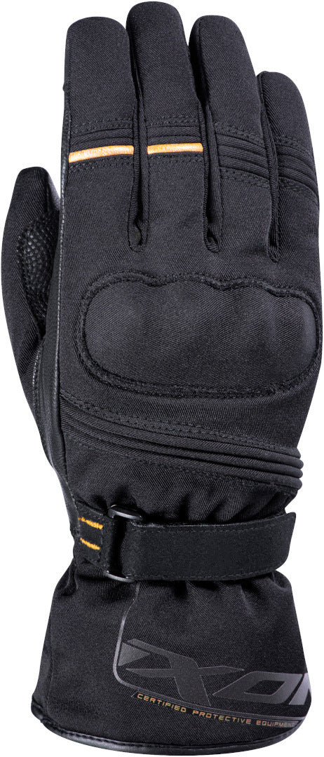 IXON PRO FIELD MUJER SOFTSHELL E IMPERMEABLE GUANTES MOTO NEGRO