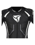 R-TECH DEFENDER GP 1 PC MONO DE MOTO NEGRO BLANCO