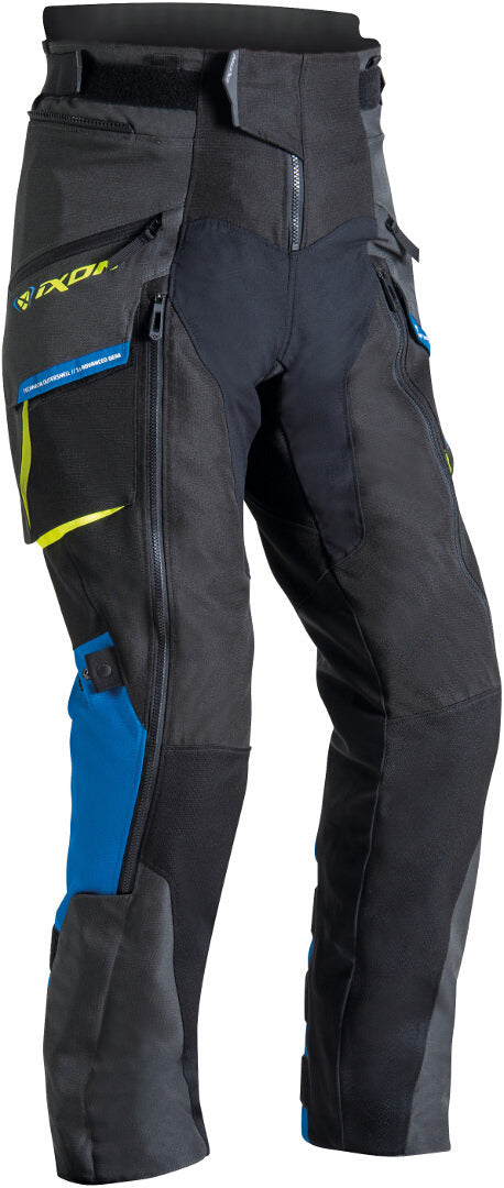 IXON RAGNAR PT PANTALONES TEXTILES MOTO HOMBRE NEGRO ANTRACITA AZUL