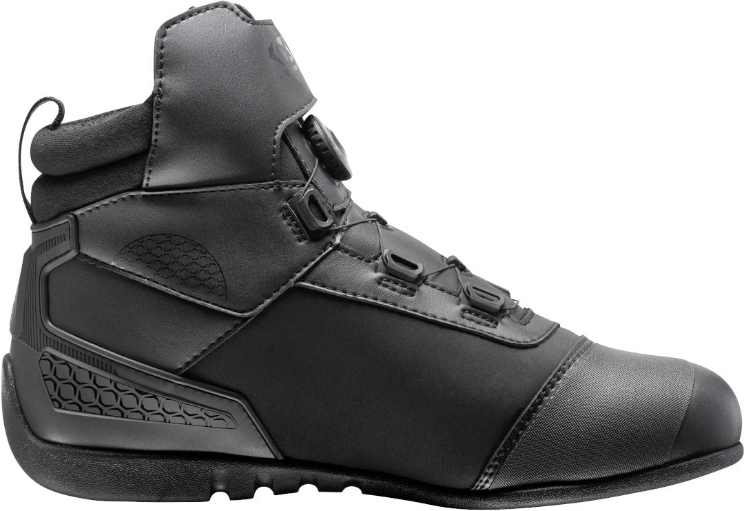 IXON RANKER WP MUJER LIGERAS BOTAS NEGRO BLANCO FUCSIA