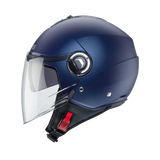 CABERG IVIERA V4X Casco De Moto Jet Urbano Azul Mate Yama - SECURTEX MOTOR S.L (t/a MaximoMoto)