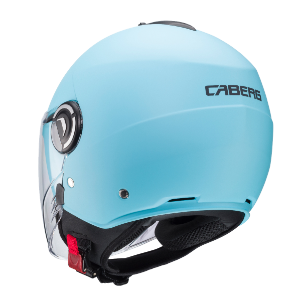 CABERG IVIERA V4X Casco De Moto Jet Azul Claro Mate - SECURTEX MOTOR S.L (t/a MaximoMoto)