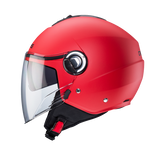 CABERG IVIERA V4 X Casco De Moto Jet Urbano Rojo Mate - SECURTEX MOTOR S.L (t/a MaximoMoto)