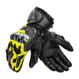 SHIMA RS 3 GUANTS DE MOTO HOMES NEGRE FLUO GROC