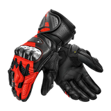 SHIMA RS 3 GUANTS DE MOTO HOMES NEGRE VERMELL