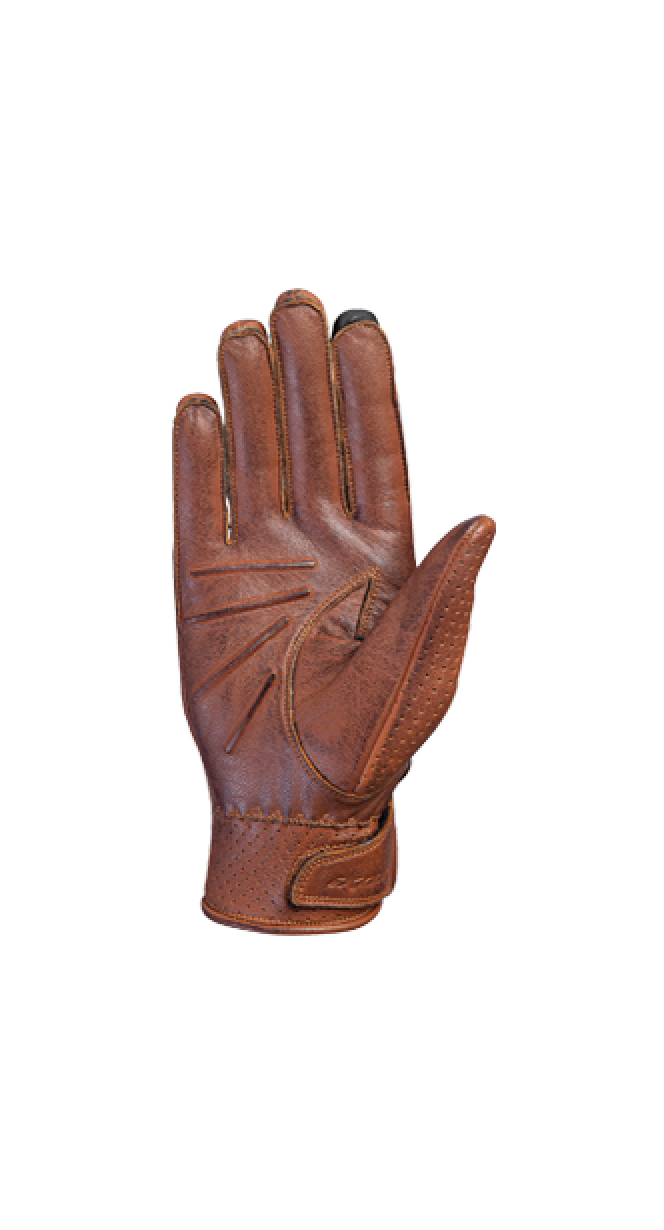 IXON RS NIZO MUJER PERFORADO GUANTES MOTO CUERO CAMELLO