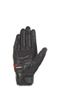 IXON RS Rise Air hombre Roadster Moto Guantes NEGRO