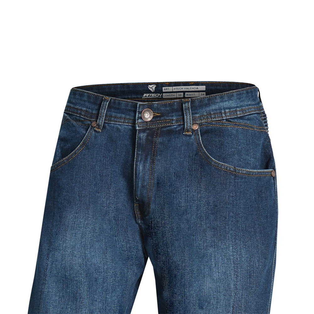 R-TECH- Pantalón Denim Vaquero Valencia CE Jeans Azul 34L - PANTALON