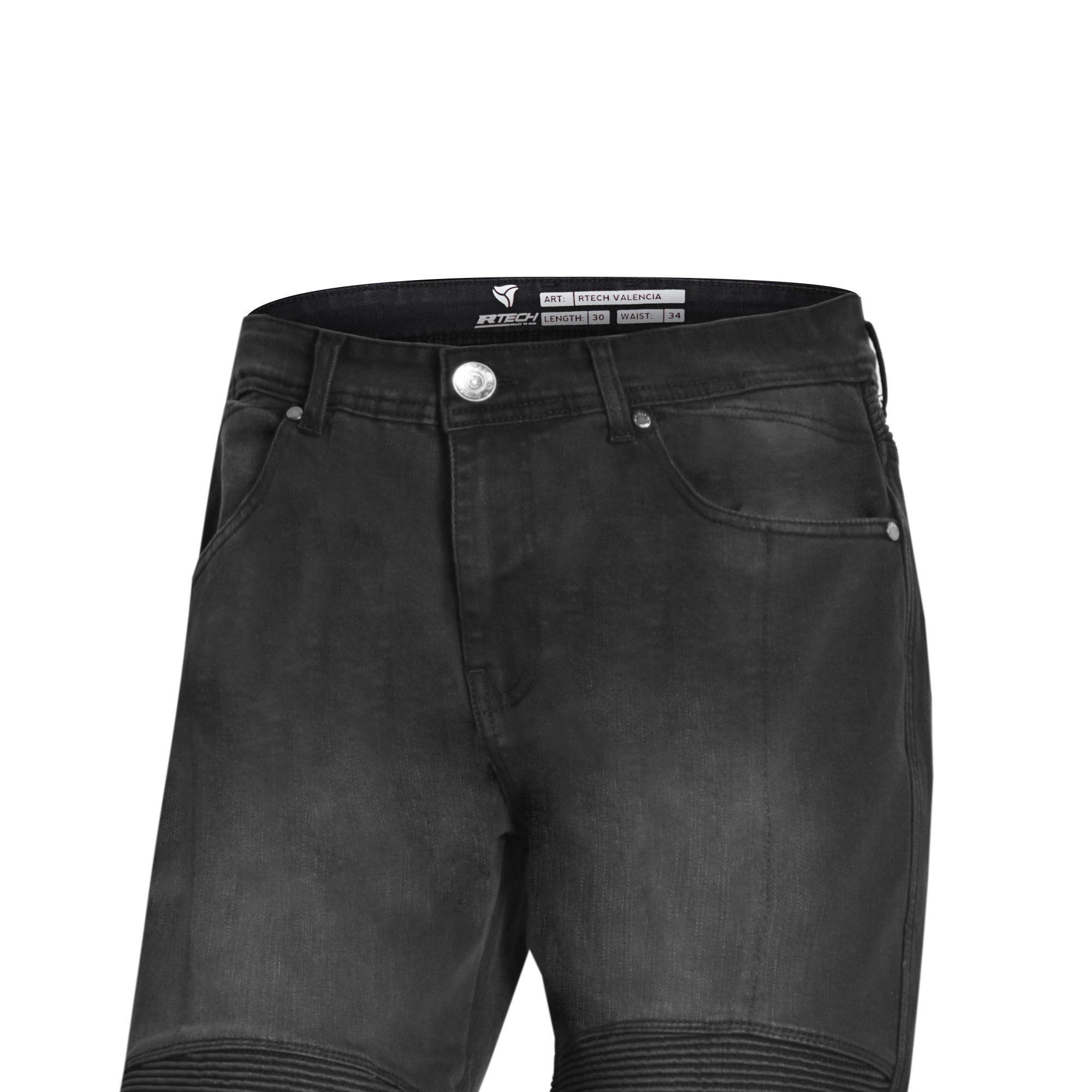 rtech-pantalon-denim-valencia-ce-negro-34L-front-top-view