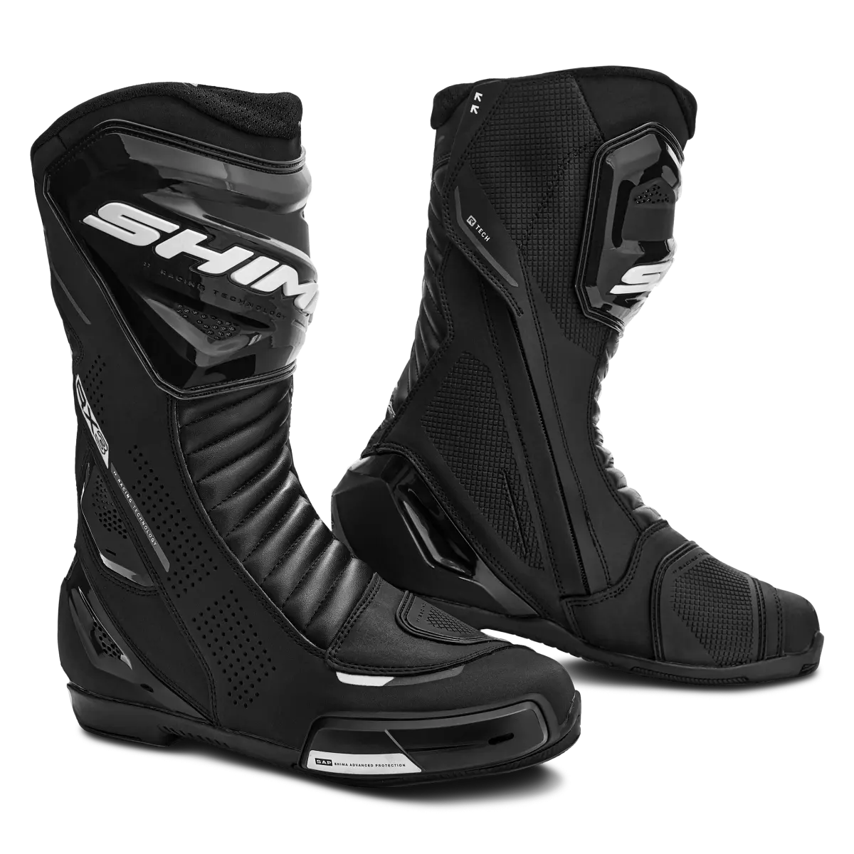 SHIMA RX-3 RACING NEGRO HOMBRE BLANCO
