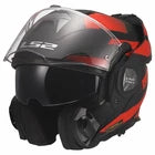 LS2 FF901 ADVANT X NOVA CASCO DE MOTO NEGRO ROJO