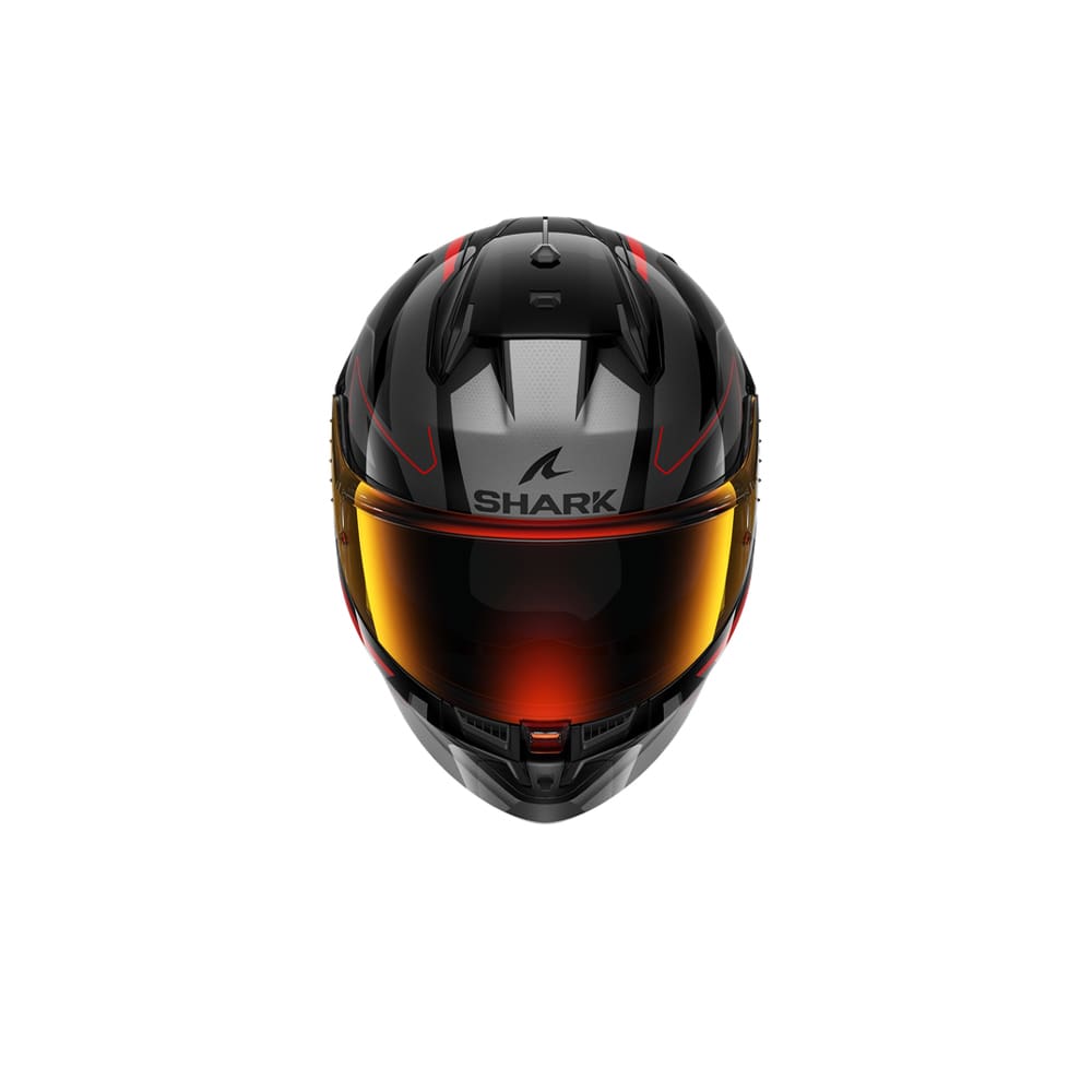 SHARK D-SKWAL 3 Sizler integral moto Casco Negro Antracita Rojo