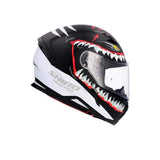 SHIRO CASCO HUNTER SHARK NG MATE