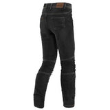 SEVENTY DEGREES SD-PJ6 SLIM PANTALON DE MOTO HOMBRE NEGRO