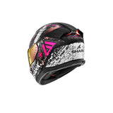 Shark Skwal I3 Hellcat Touring Casco negro mate cromado morado