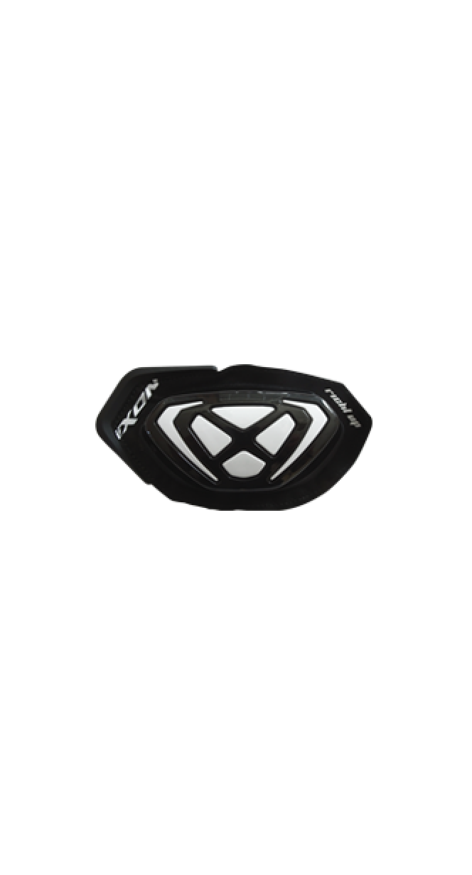 IXON SLIDER RACE 2.0 PROTECTOR EXTRAÍBLE MOTO CARRERAS NEGRO BLANCO