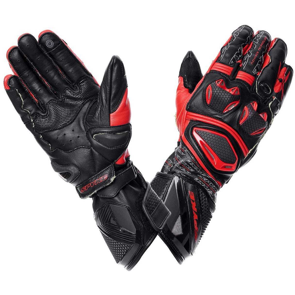 SPYKE Tech Pro Racing Man Guantes Negro/Rojo - SECURTEX MOTOR S.L (t/a MaximoMoto)