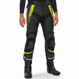 SHIMA STR 2.0 PANTALONES DE MOTO NEGRO FLUO