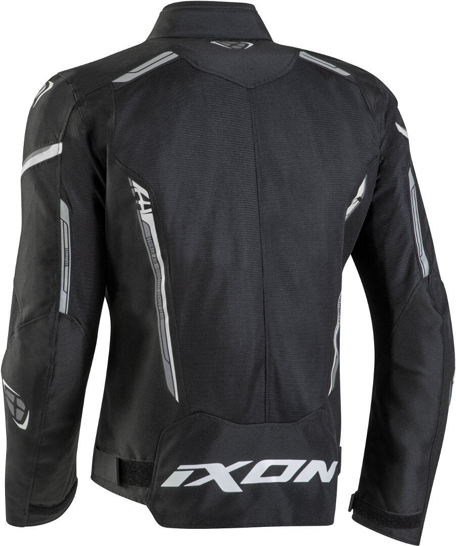IXON STRIKER AIR WP Moto Textil Hombre Chaqueta Negro Blanco