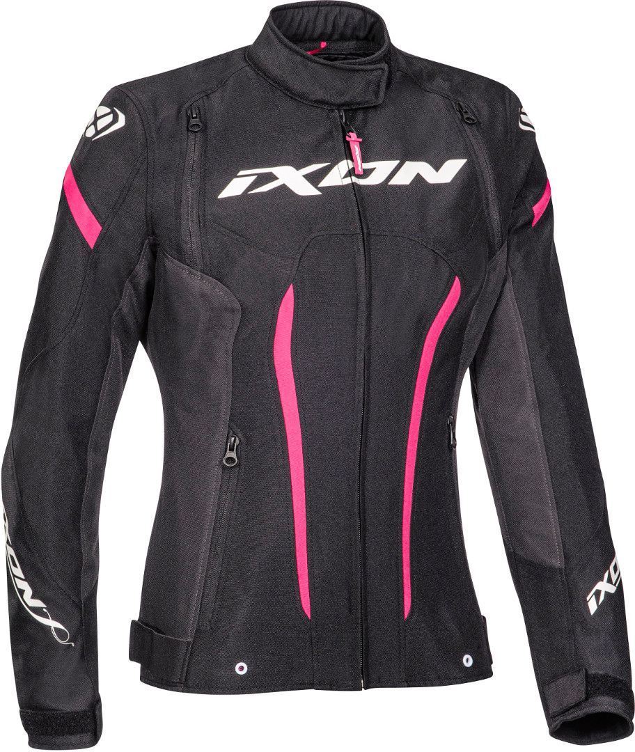 IXON STRIKER ROADSTER Textil Mujer Moto Chaqueta Antracita Negro Fushia