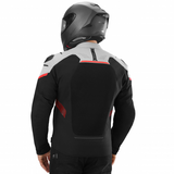 SHIMA STX AIR JAQUETES DE MOTO HOMES GRIS VERMELL