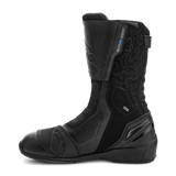 SHIMA TENEX IMPERMEABLE DE DE TURISMO BOTAS DE MOTO MUJER NEGRO