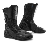 SHIMA TENEX IMPERMEABLE DE DE TURISMO BOTAS DE MOTO MUJER NEGRO