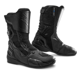 SHIMA TENEX IMPERMEABLE DE TURISMO BOTAS DE MOTO HOMBRE NEGRO