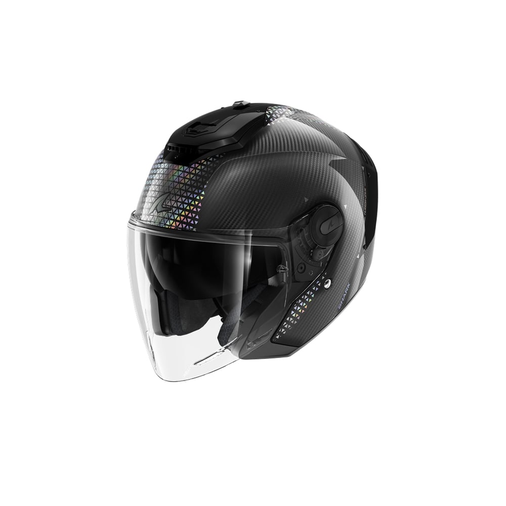 SHARK RS JET IKONIK Iridescent Carbon Casco