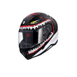 SHIRO CASCO HUNTER SHARK NG MATE
