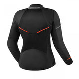 SHIMA X-MESH 2.0 CHAQUETA DE MOTO MUJER NEGRO ROJO