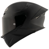 KYT CASCO TT-REVO PLAIN MATT BLACK