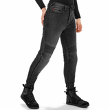 SHIMA ZENITH JEANS DE MOTO SENYORA NEGRE