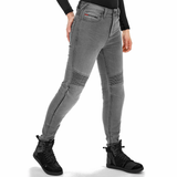 SHIMA ZENITH JEANS DE MOTO SENYORA GRIS